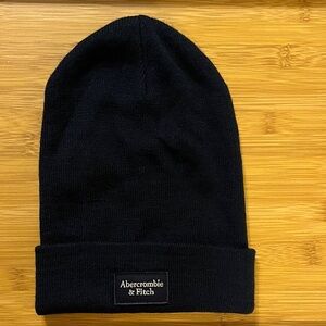 Abercrombie & Fitch Tall Navy Knit Hat